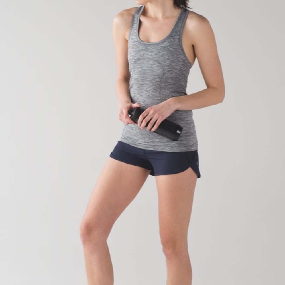 Lululemon Swiftly Tech Racerback Slate/White Like… - image 4